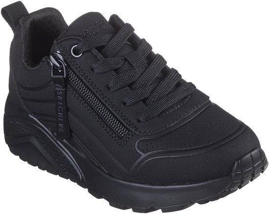 Skechers Kids Uno Lite - Easy Zip Sneaker 310387L BBK zwart