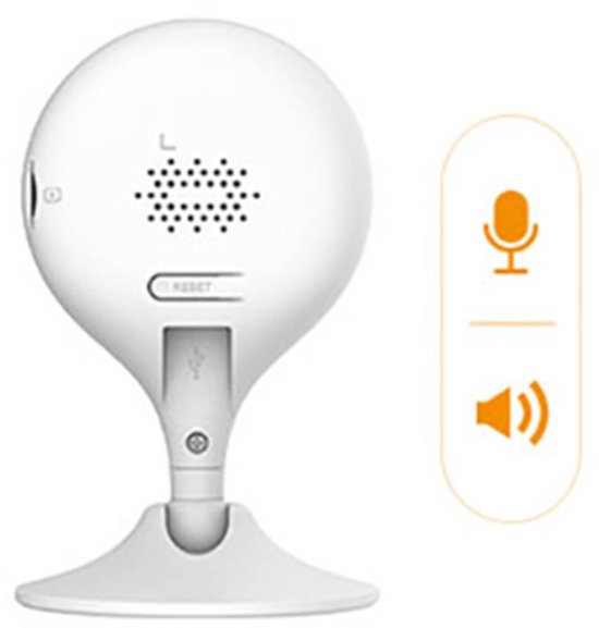 Imou Cue 2 - Babyfoon Met Camera Met App - Baby Monitor - 1080P Full HD live monitoring - Babydetectie - Abnormale Geluidsdetectie - Nachtzicht - — afbeelding 3