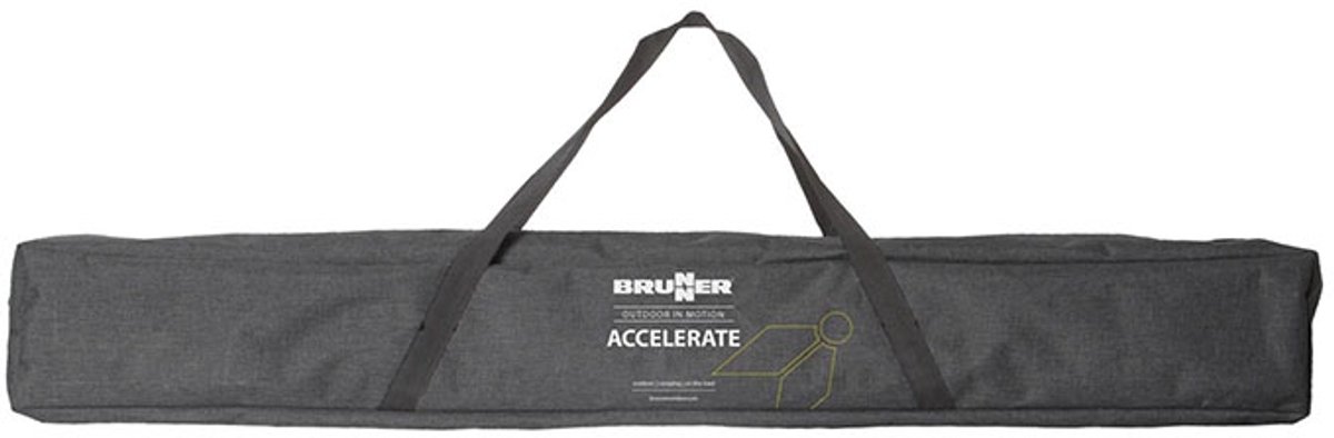 Brunner Accelerate 4 - Campingtafel 120 x 80 x 71 cm - Licht frame
