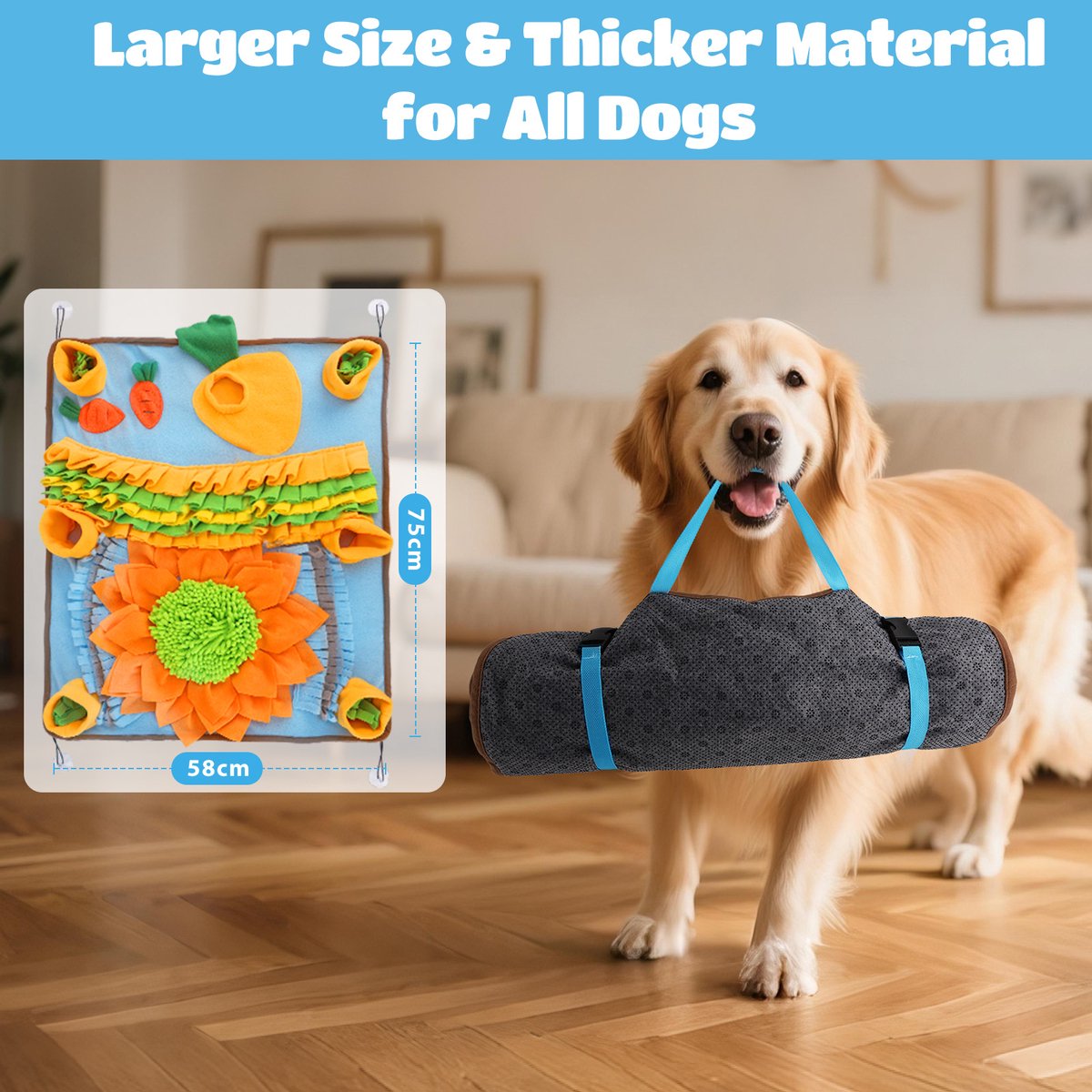 Nobleza Nobleza Snuffelmat Hondenspeelgoed - afbeelding 5