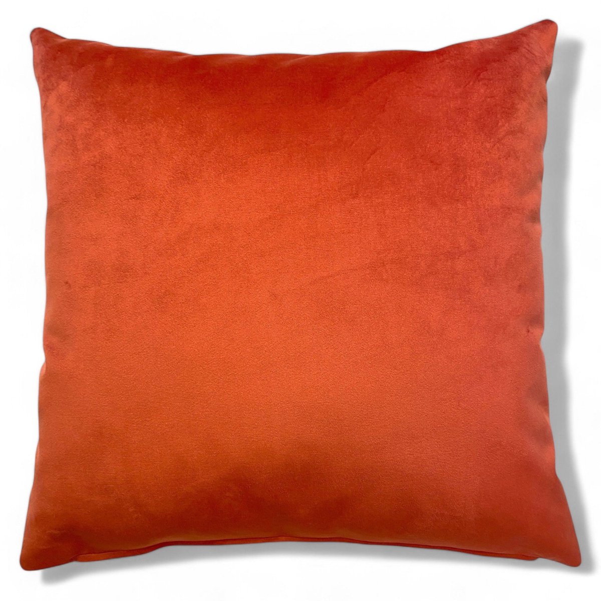 Sierkussen Rood 45x45 cm - Fluweel - inclusief binnenkussen - fluweel, zacht, luxe - Linen & Grace