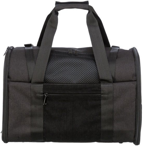 Trixie Rugtas Connor - Voor honden - Zwart/Blauw - 42 x 29 x 21 cm