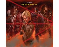 Omslag van Marvel Studios' Thunderbolts*: The Art of The Movie Slipcase