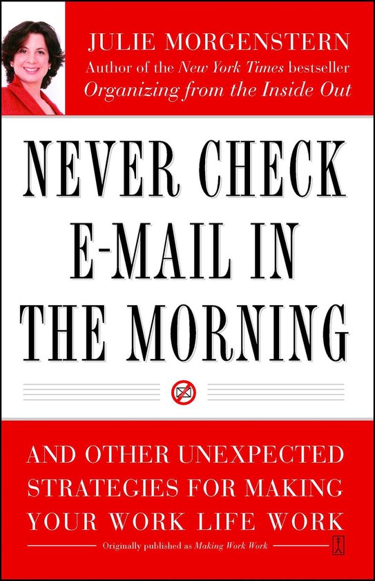 Never Check E-Mail In the Morning - cover