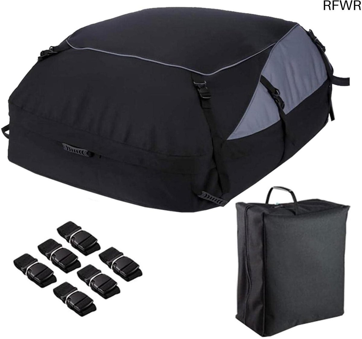 RFWR® Waterdichte opvouwbare daktas voor auto - bagagetransport en opslag
