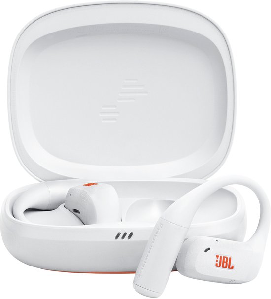 JBL Endurance Zone - Volledig draadloze open-ear sport oordopjes - Wit