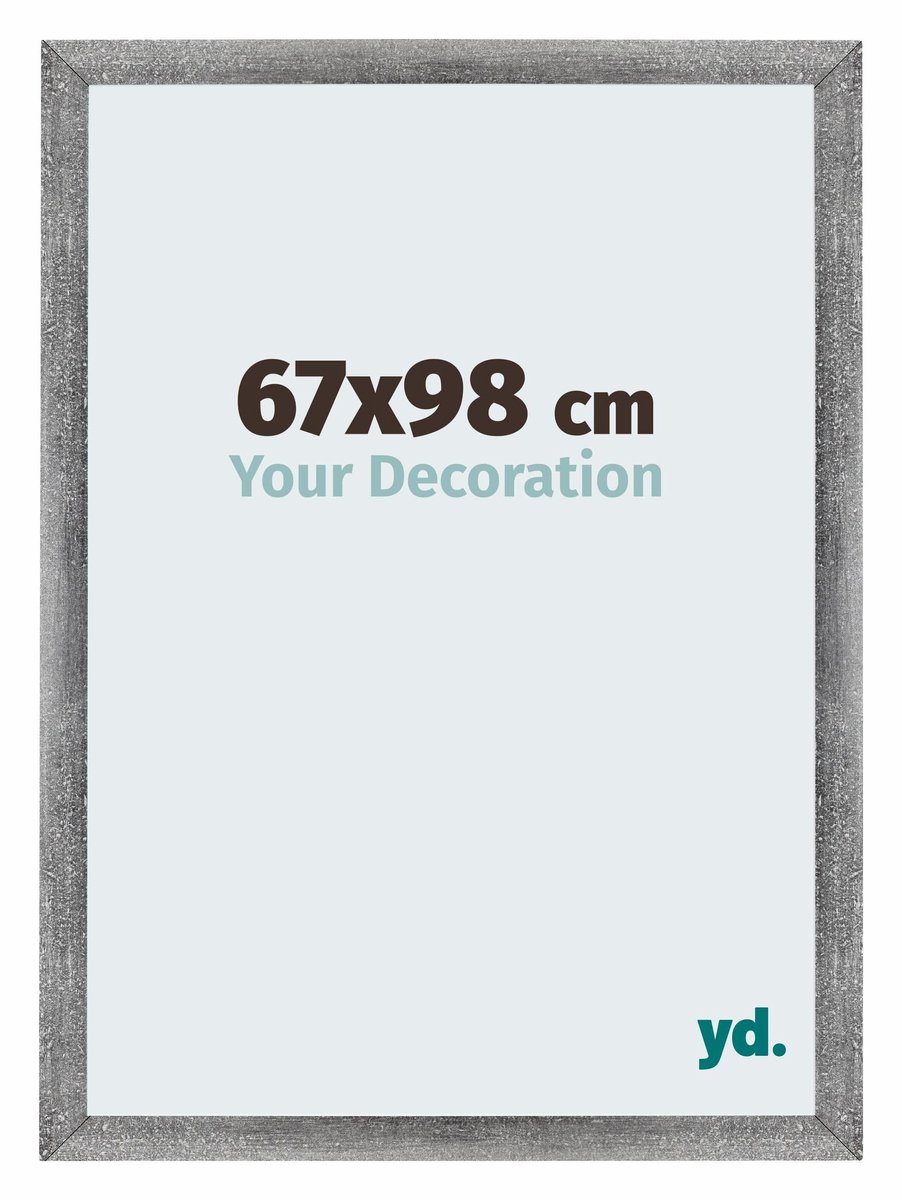 yd. Your Decoration - Fotolijst 67x98 cm - MDF - Grijs Geveegd - Mura