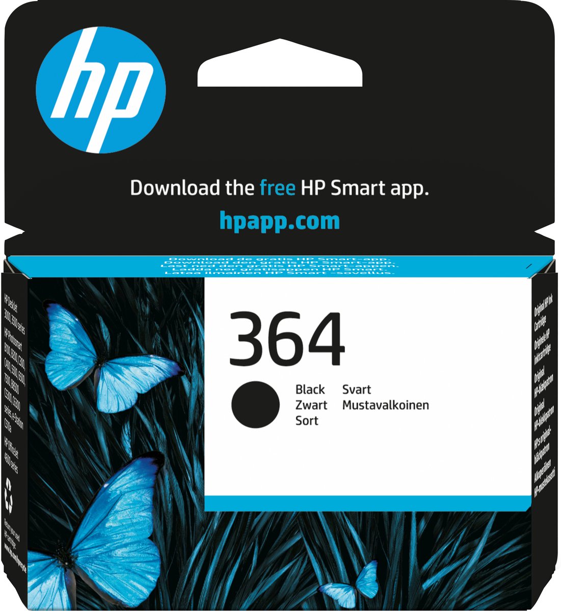 HP 364 - Inktcartridge / Zwart