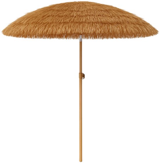 Gardlov Strandparasol Hawaï-Stijl – Tuinparasol – Tropisch Design – Verstelbaar - Ø 150 cm