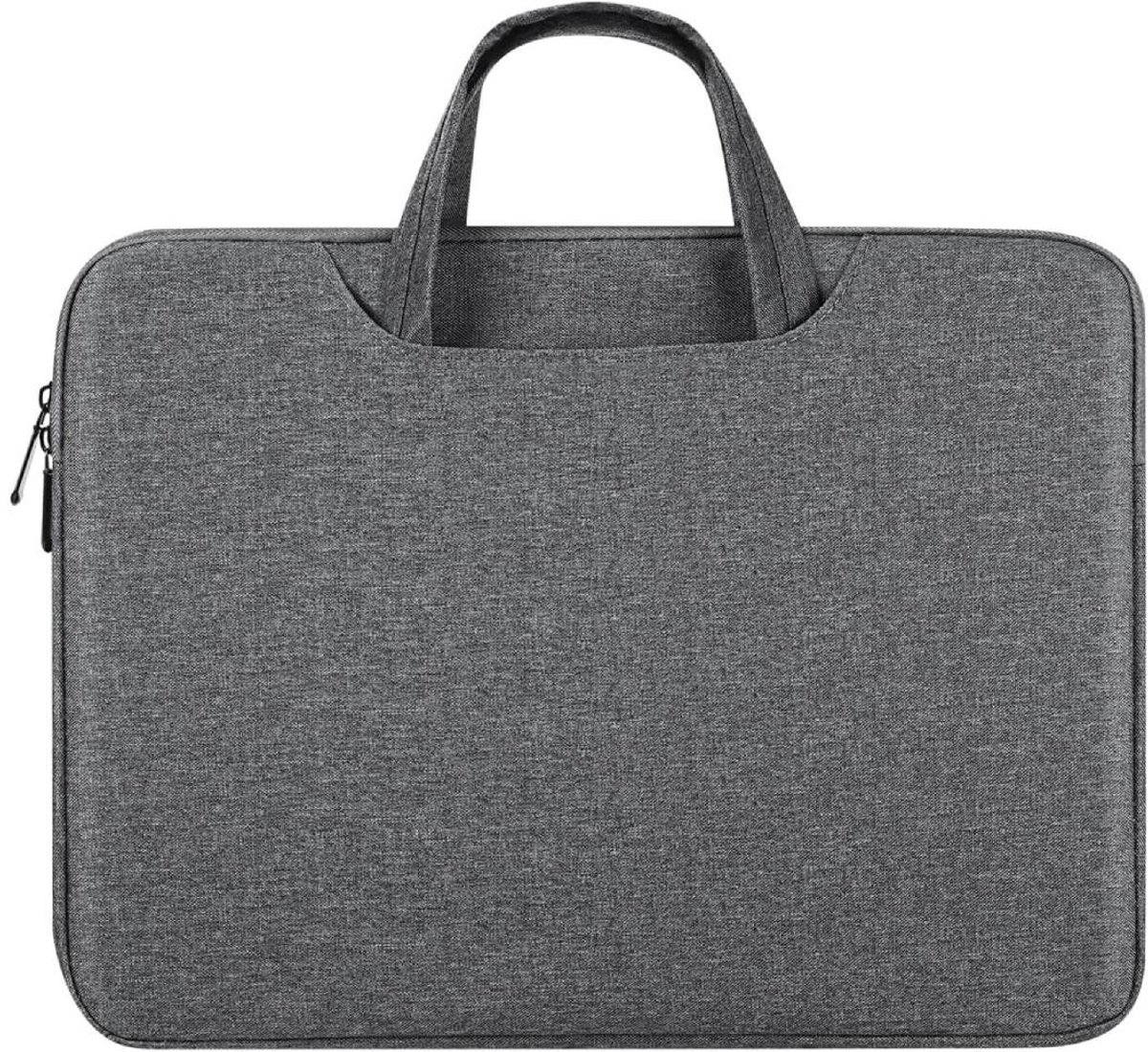 Dux Ducis, Laptoptas voor MacBook Pro 15 / 16 met Rits Waterdicht met Handvat, Antracietgrijs