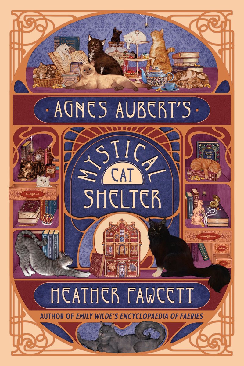 Omslag van Agnes Aubert's Mystical Cat Shelter