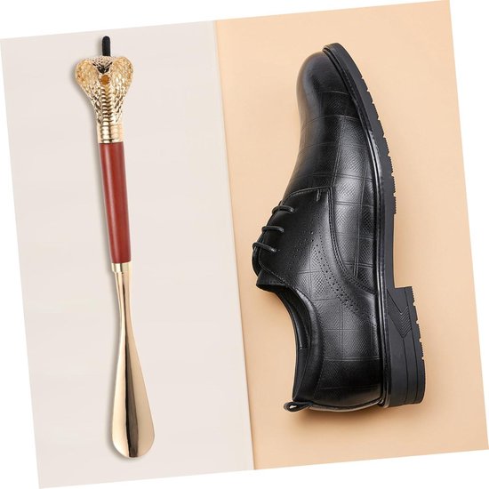 Schoenlepel Met Lange Steel Van Hout, Magnetische