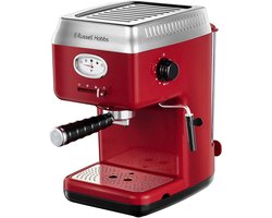 Russell Hobbs Espressomachine - Pistonmachine - 15 bar - Rood
