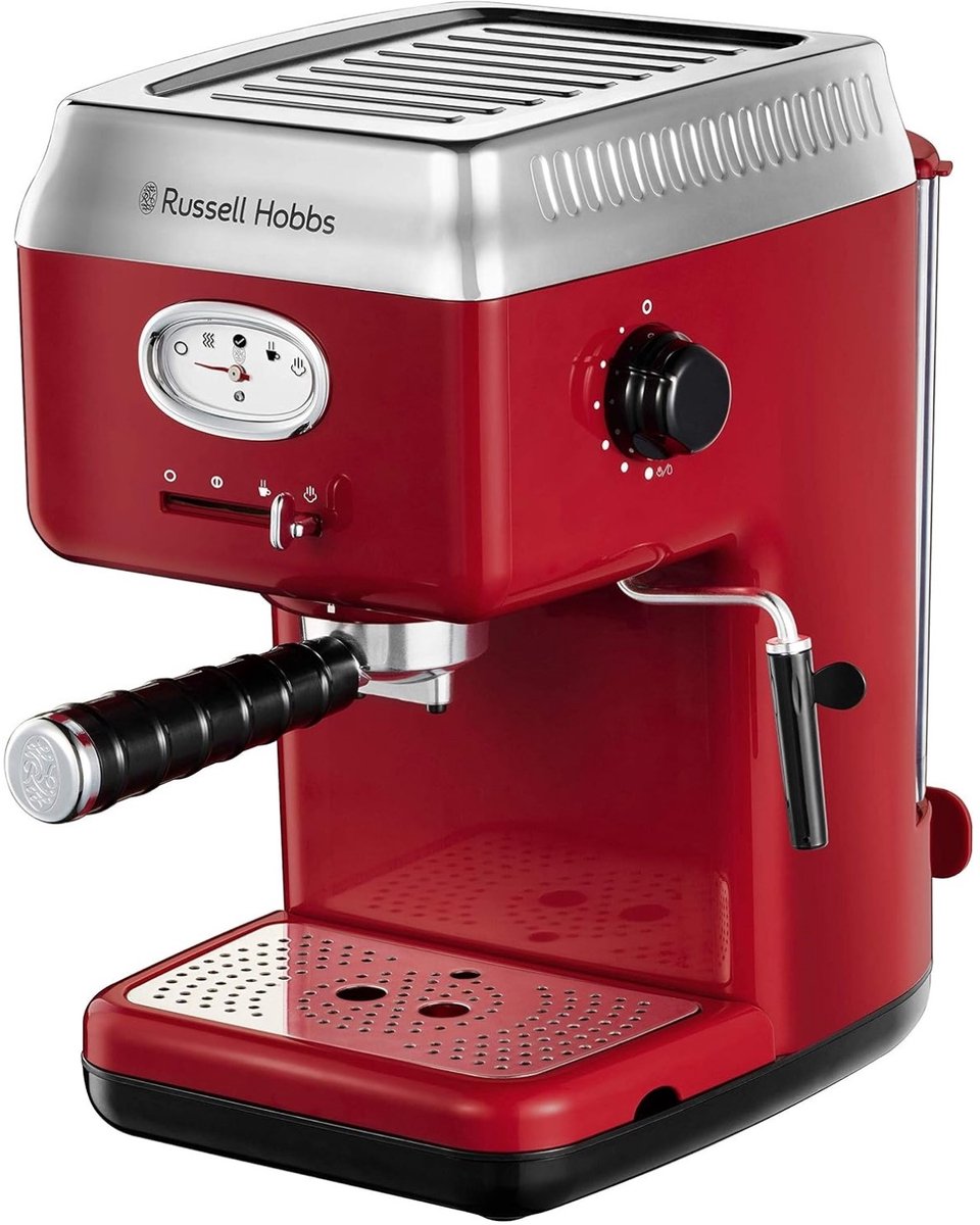Russell Hobbs Espressomachine met Koffiemolen - Product - €95,00