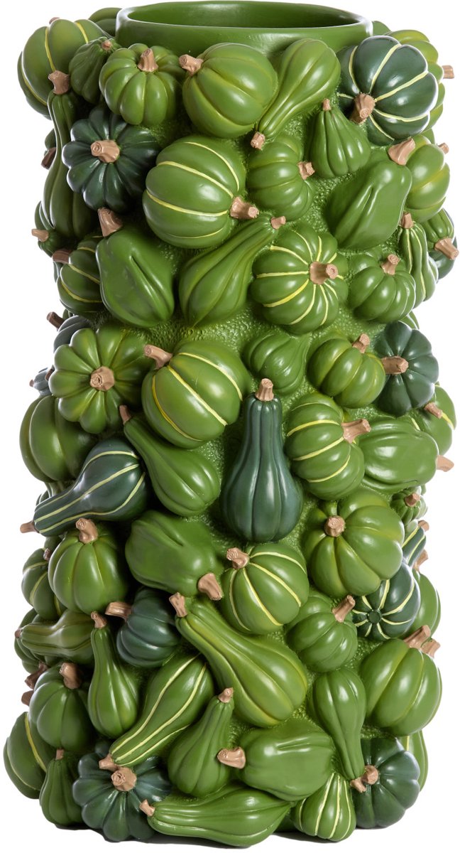 Light & Living Vaas PUMPKIN - Ø27.5x49cm - Groen