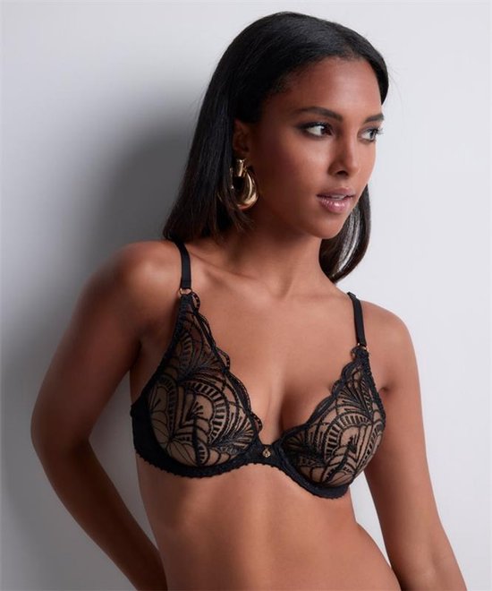 Soutien-gorge triangle à armatures Aubade Vibes 2BF12 NOIR