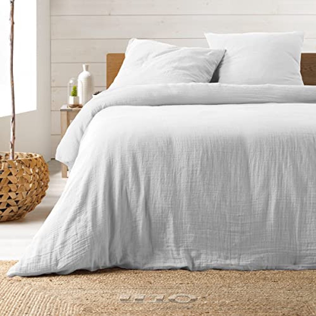 Katoenen gaas bedset 240x260cm