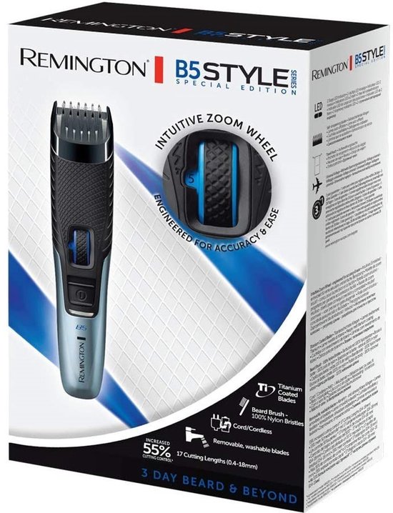 Remington B5 Style Series Baardtrimmer - MB5002 - Blauw