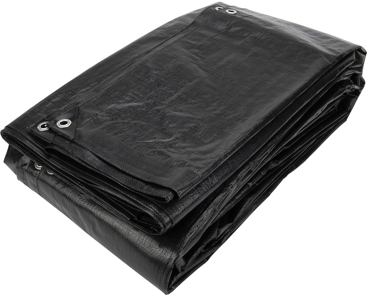 Hekzeil 1,76x3,41 zwart 170gr bouwhekzeil 200x350