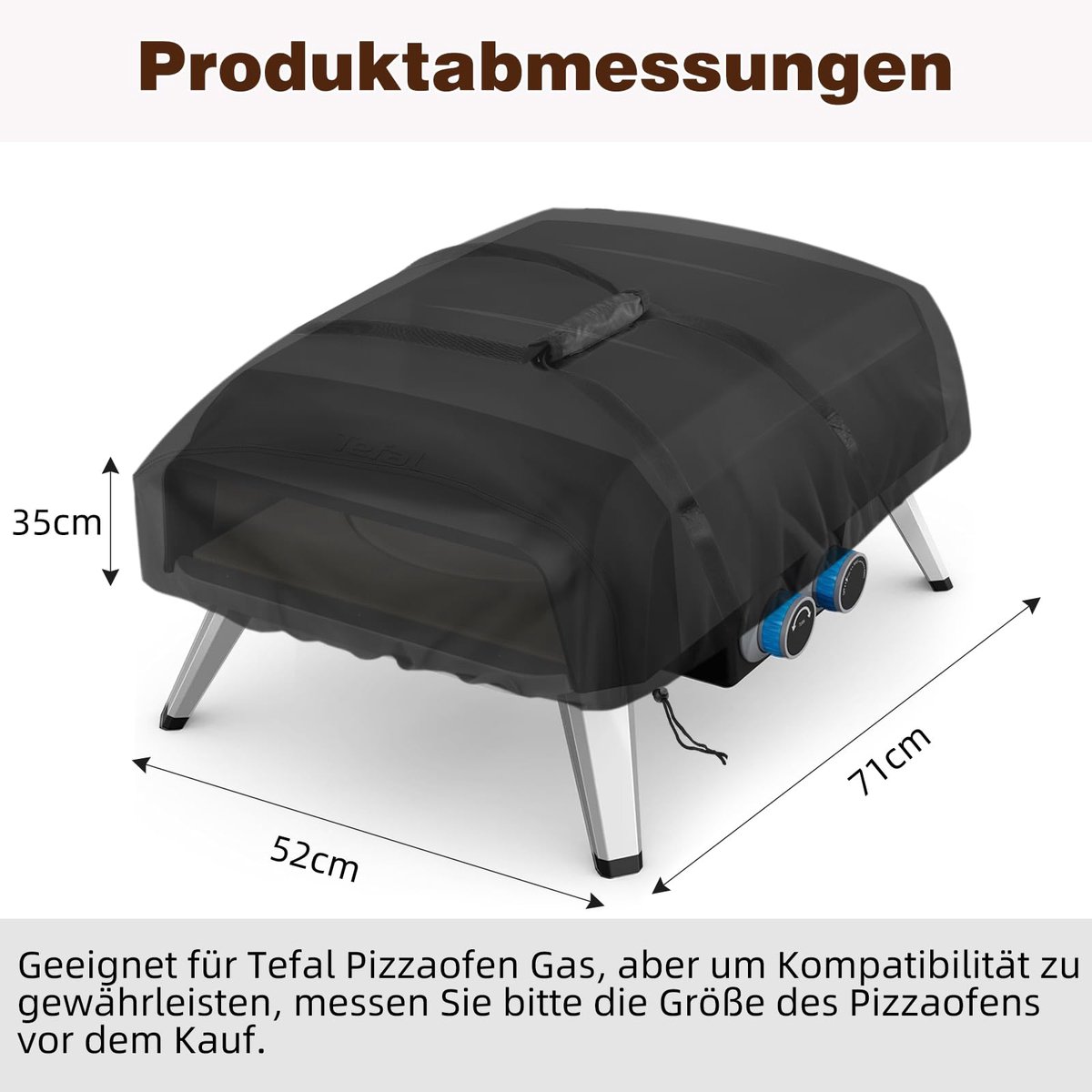 Wetterschutzhülle für Pizzaofen – sicherer Schutz