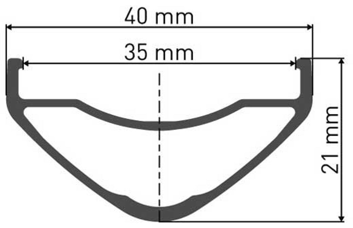 DT Swiss HX 1700 Spline 35 29'' - voorwiel eMTB - tubeless - zilver 15 x 110 mm