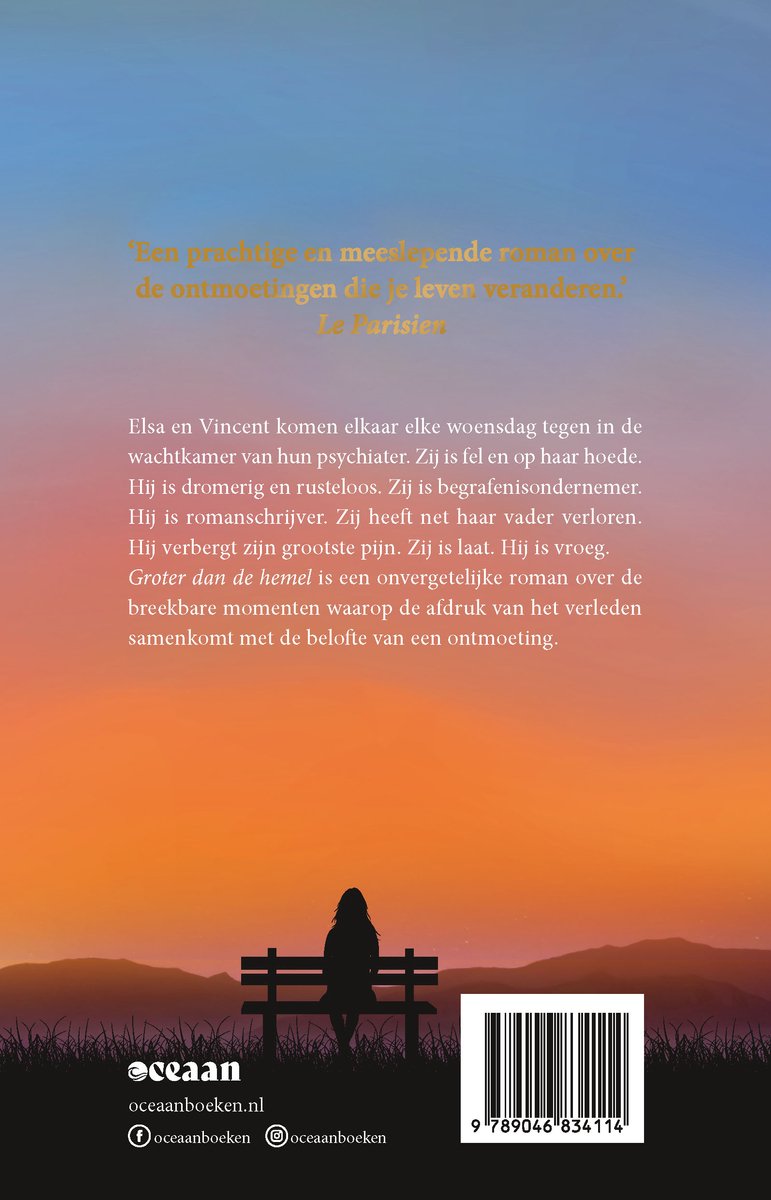 Groter dan de hemel - back cover