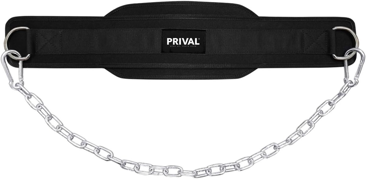 Prival Dip Belt – Gewichtsgordel met Ketting – Fitness