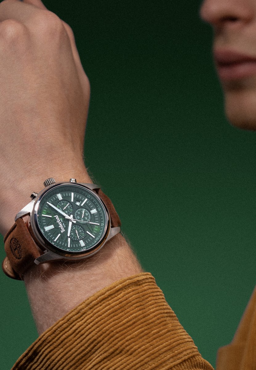 Dual time horloge Northbridge Green - Brown