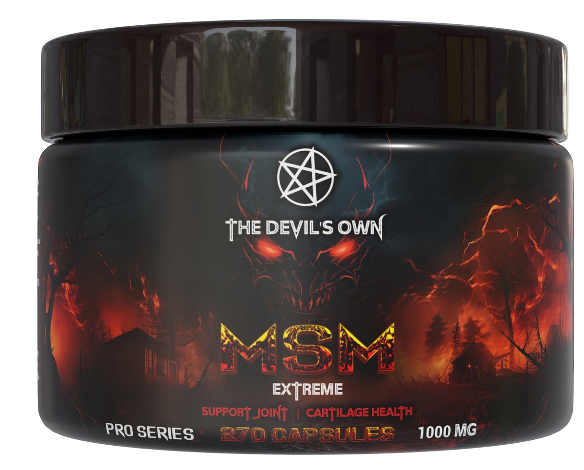 Goedkoopste The Devil's Own | MSM 1000mg | 270 Tabletten 270 servings | Methylsulfonylmethaan | Supplement | Nutriworld
