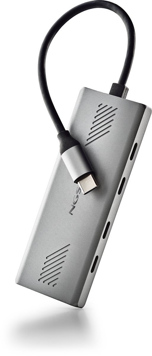 NGS WONDER4-C USB Type-C 5000 Mbit/s Zilver