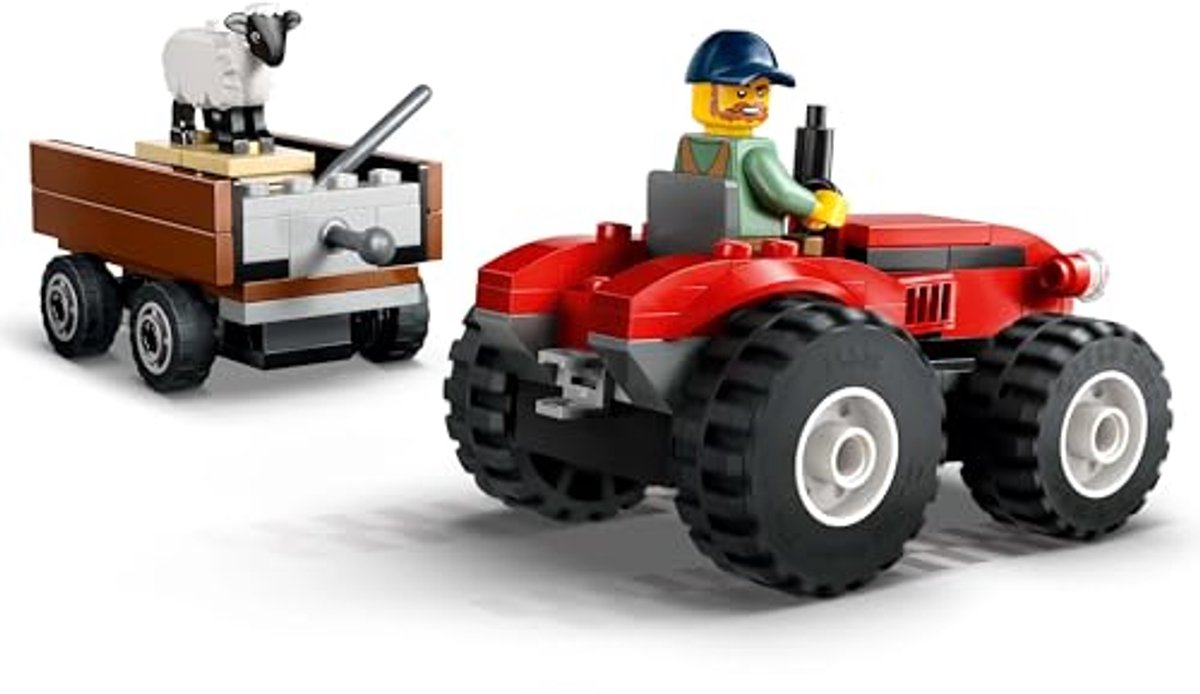 LEGO City Rode tractor met aanhanger en schapen - 60461 — afbeelding 19