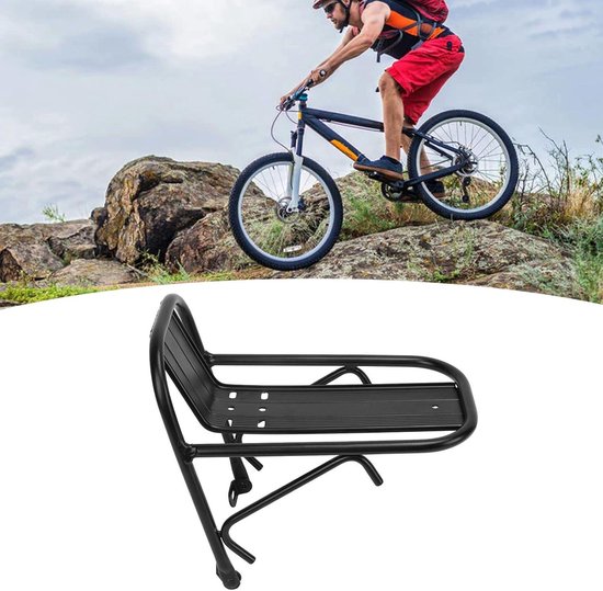 Fiets Front Rack Aluminium Fiets Bagagedragerrek - Voor Fietsen met Front Rack | bol