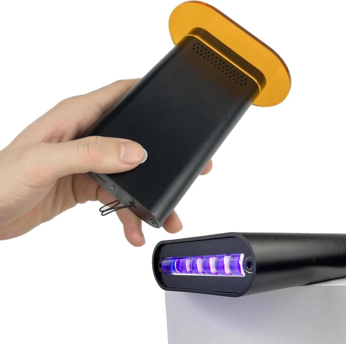 Allecto Plus - Oplaadbare Draagbare Verlenglamp voor Thuissalon - Haarverlenging Kit voor Snel Uithardende Extensions