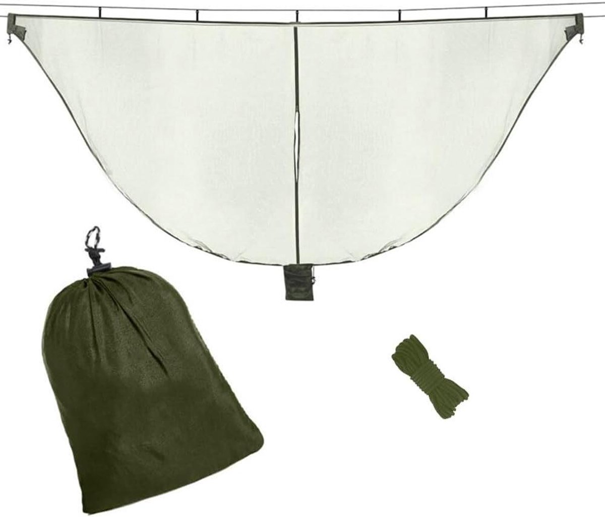 Allecto Plus - Muggennet voor Hangmat: Ultralicht, 360°-bescherming, Ademend - Ideaal voor Reizen en Camping in de Tuin