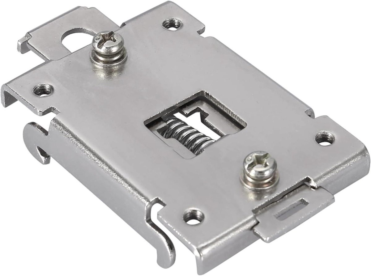 Inovra Plus - DIN Rail Vaste Clip Solid State Relais Klem 35MM - Met Montage Schroeven - Betrouwbaar en Duurzaam