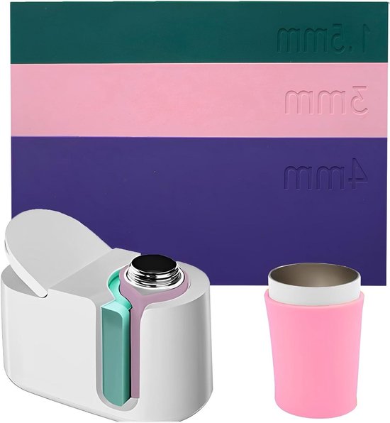 Foto: Allecto plus sublimatie tumblers wraps set van 3 diktes compatibel met sublimatie printers hoge temperatuur tumblers wrap voor hittepers machine voor cricut mug press heat press sublimatie mok pers 