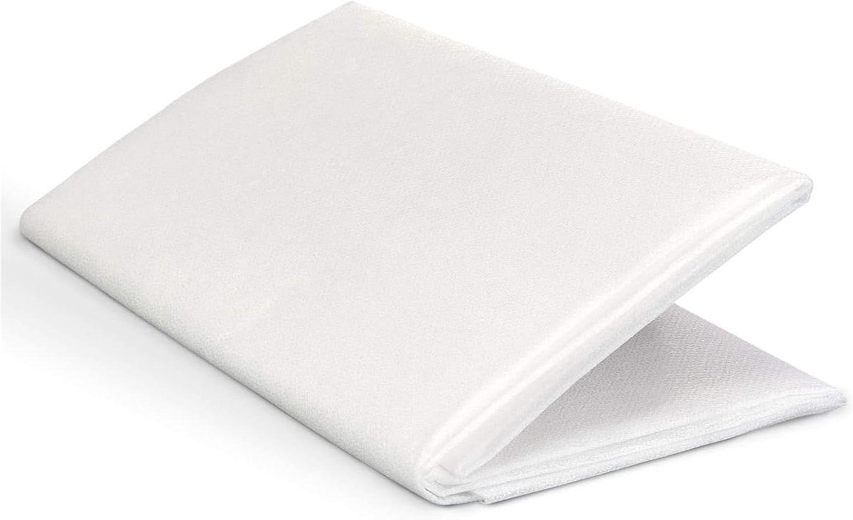 Inovra Plus - Smeltbare non-woven tussenvoering voor naaien en knutselen - Set van 100 stuks - Wit - 100 cm x 3 meter - Gemakkelijker te smelten opstrijkbaar