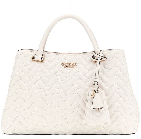 Sac Guess Centre Stage Abey Status Satchel Shell - Bandoulière En Polyuréthane, Neuf Avec étiquettes