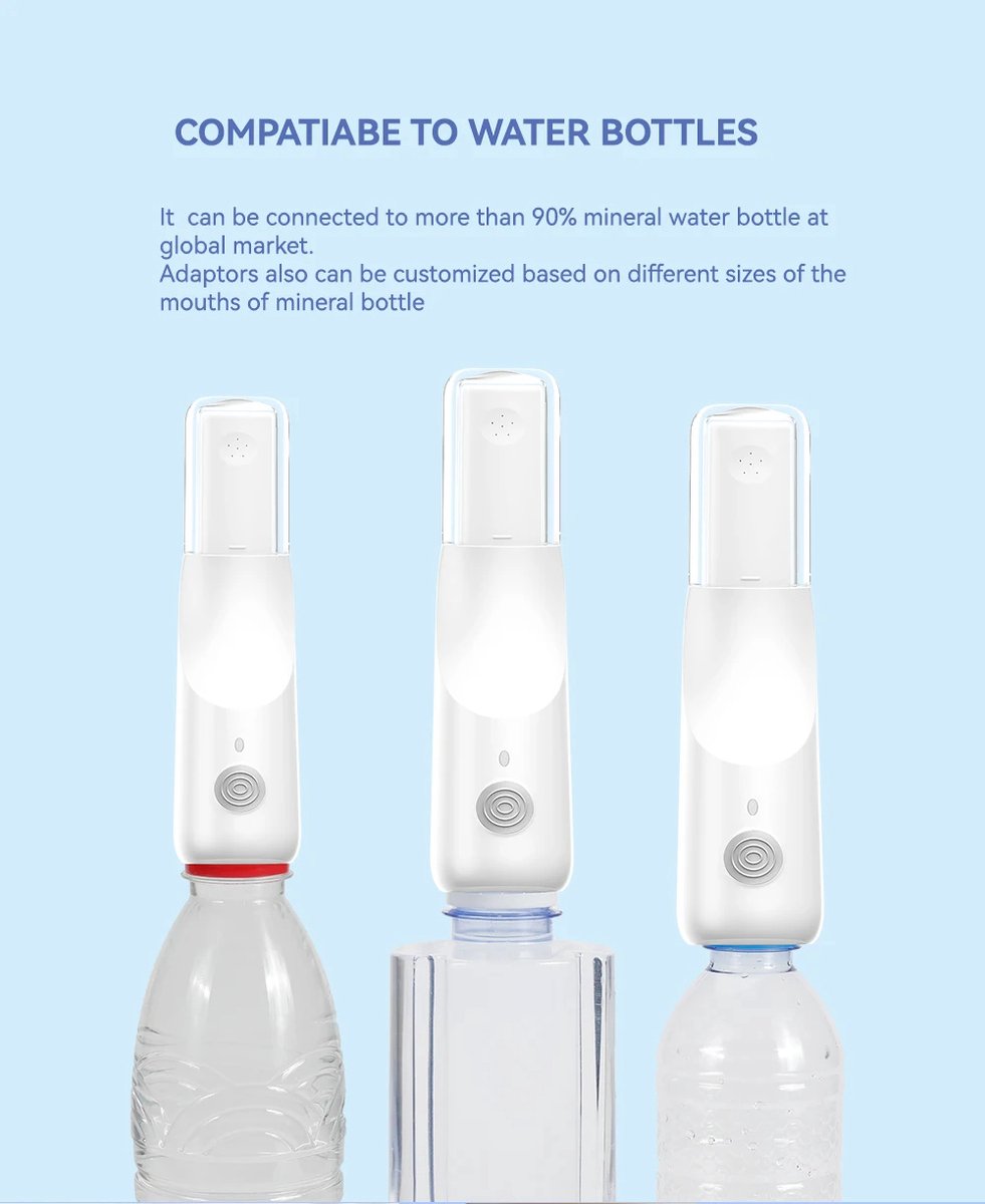 Xcruiser Elektrische Draagbare Bidet Sproeier Reizen Hand Schoner Water Fles Oplaadbare Wc Spray Voor Vrouw En Baby