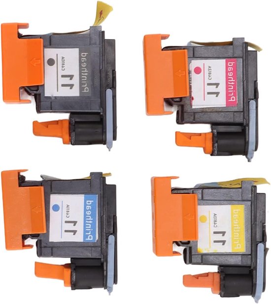 Foto: Allecto plus printhead magenta zwart cyaan geel printkop vervanging voor designjet hoge kwaliteit printer accessoires