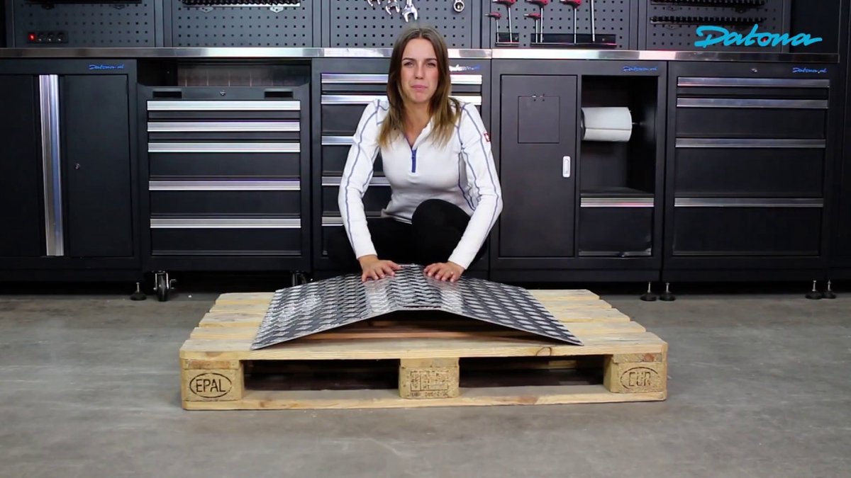 Goedkoopste Datona® - Dubbele drempelhulp - 10 cm hoogte drempelplaat rijplaat oprijgoot