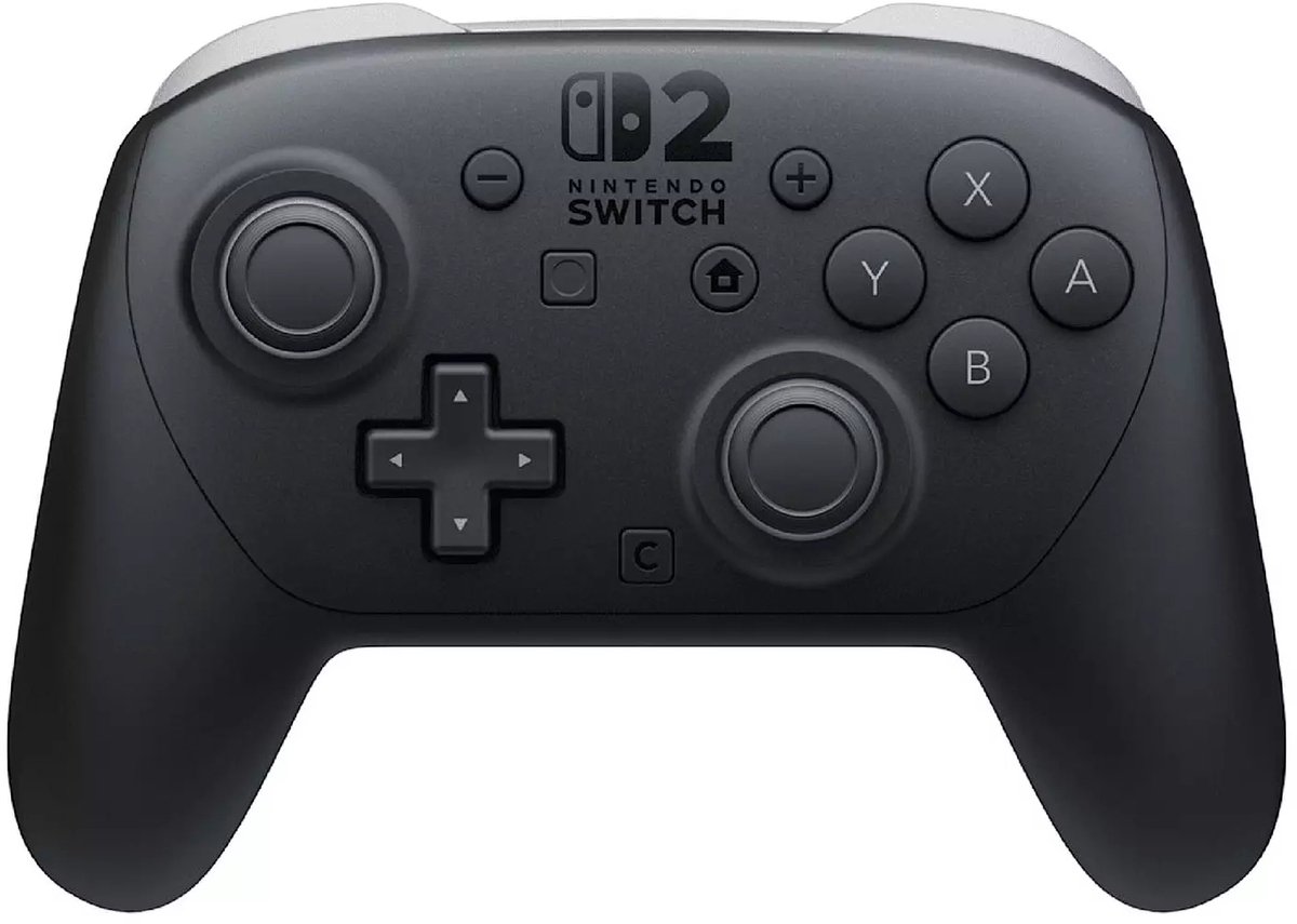 Nintendo Switch 2 Pro Controller Nintendo Zwart
