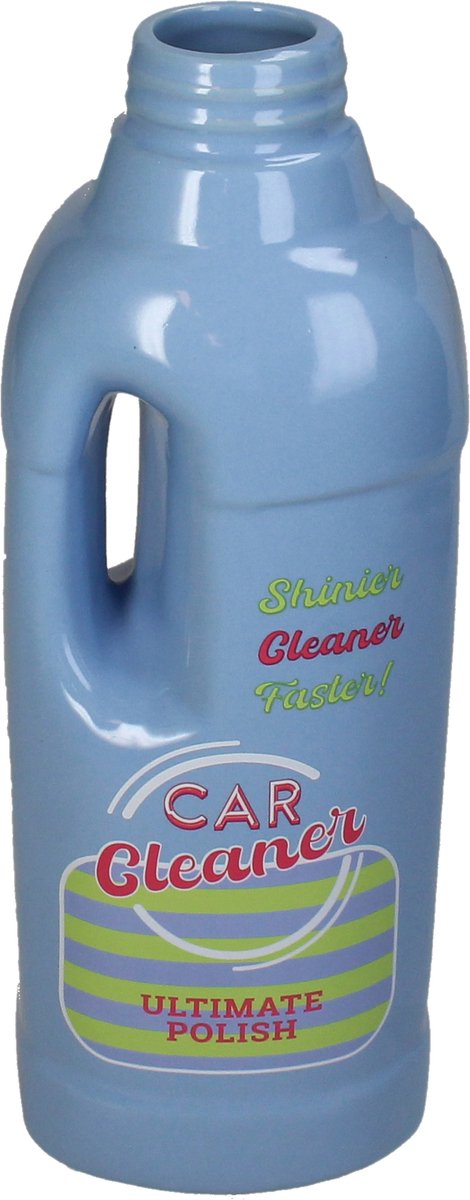 Vase Car Cleaner Dolomite Blue 10.1x9.5x25.6cm