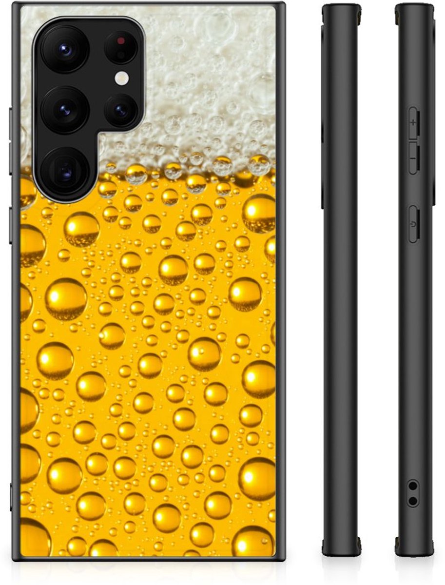 Samsung Galaxy S23 Ultra Back Cover Hoesje Bier