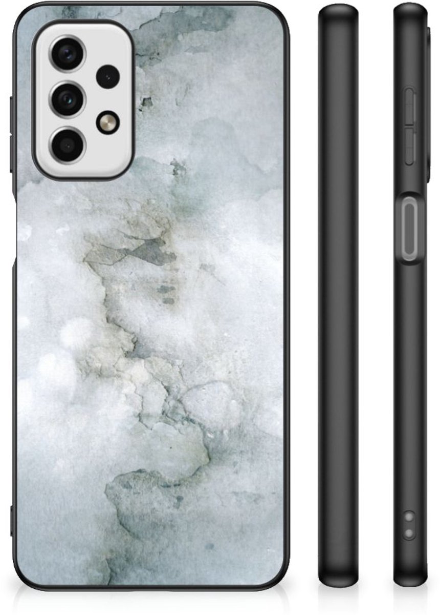 Kleurrijke Telefoonhoesje Samsung Galaxy A23 Painting Grey