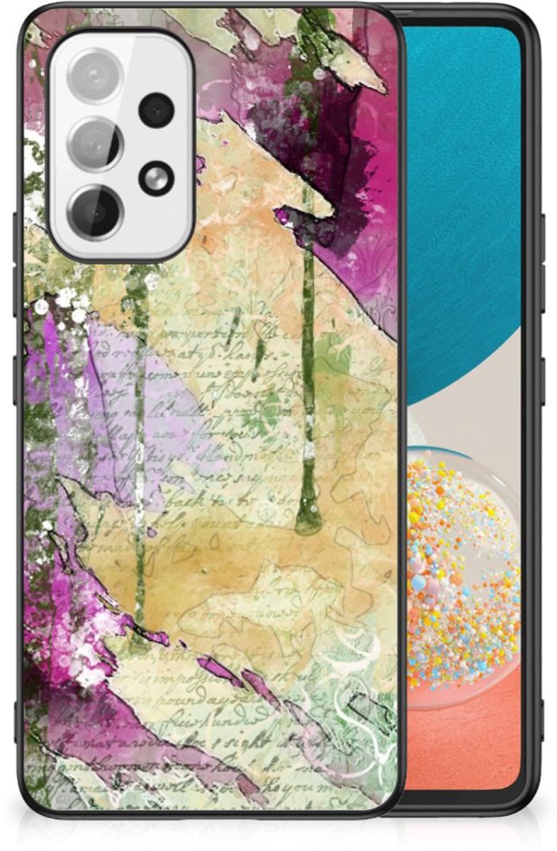 Kleurrijke Telefoonhoesje Samsung Galaxy A53 Letter Painting