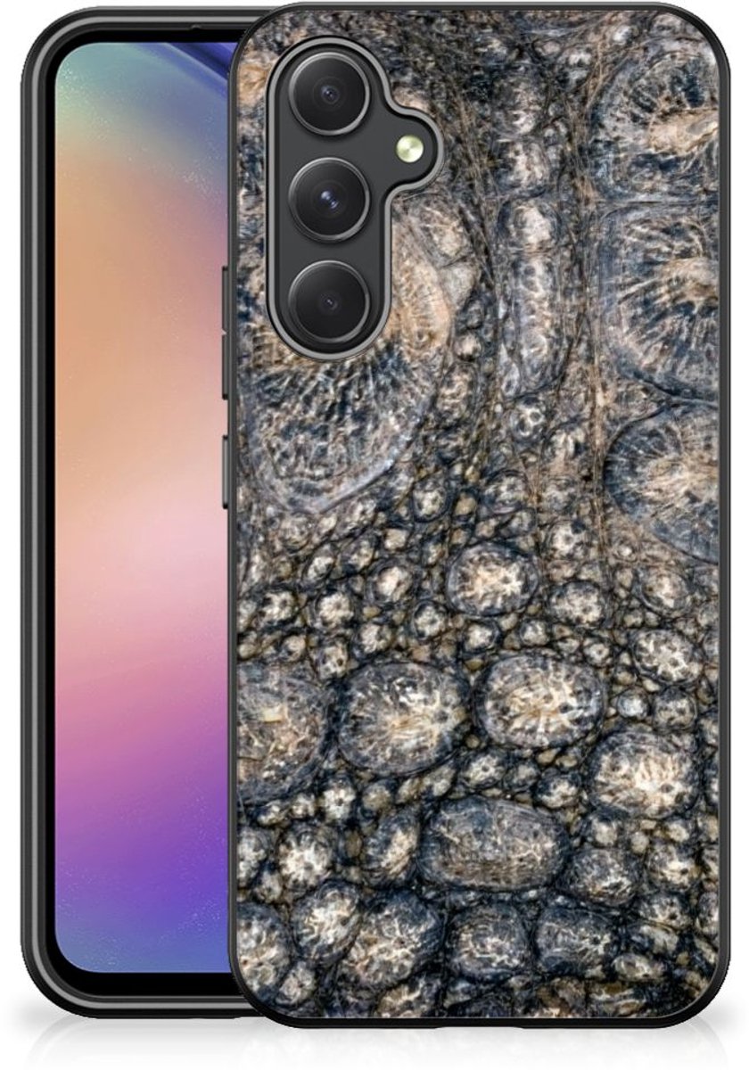 Samsung Galaxy A54 Dierenprint Telefoonhoesje Krokodillenprint