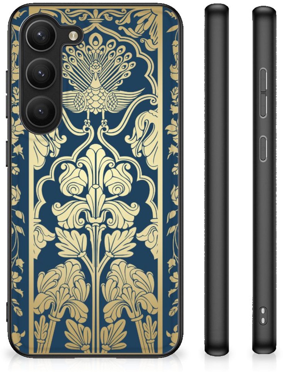 Samsung Galaxy S23 Bloemen Hoesje Beige Flowers