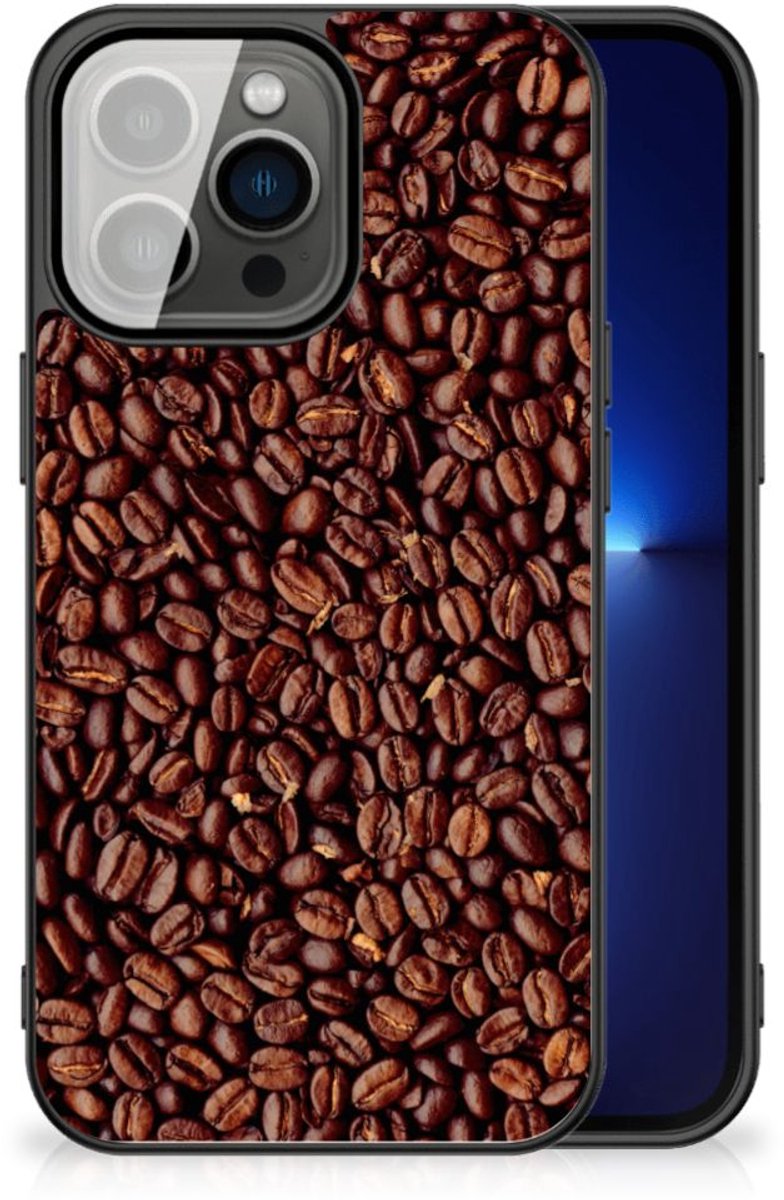 iPhone 13 Pro Back Cover Hoesje Koffiebonen