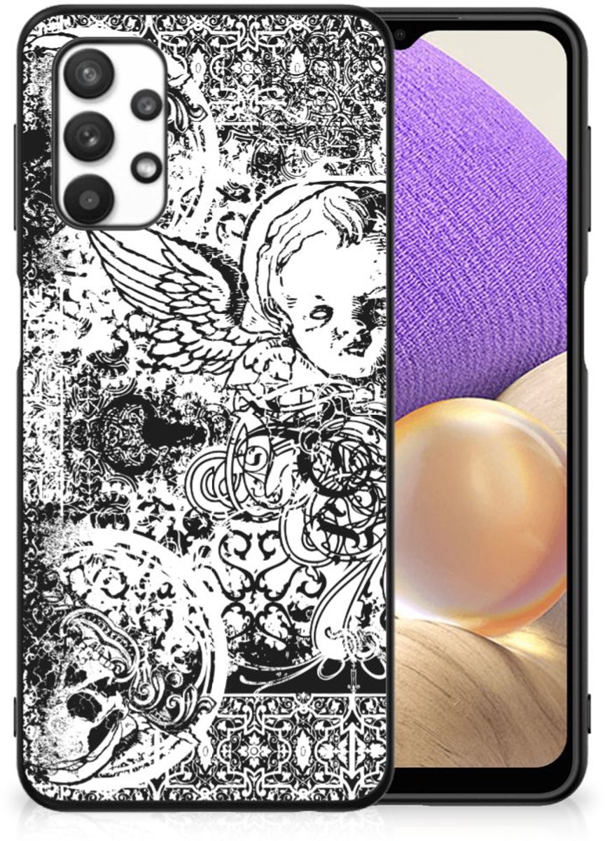 Telefoonhoesje Samsung Galaxy A32 5G Skulls Angel